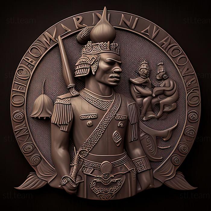 3D модель Камбоджа Королівство Камбоджа (STL)
